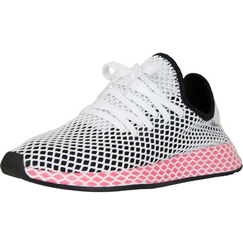 adidas deerupt s schwarz weiß|adidas originals deerupt runner women's.